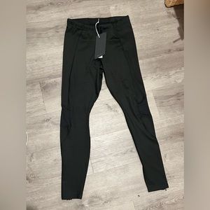 Zara running tights men black size large